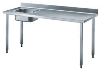 Производственный стол с мойкой Electrolux 132307 (TL1810SXP) в ШефСтор (chefstore.ru)